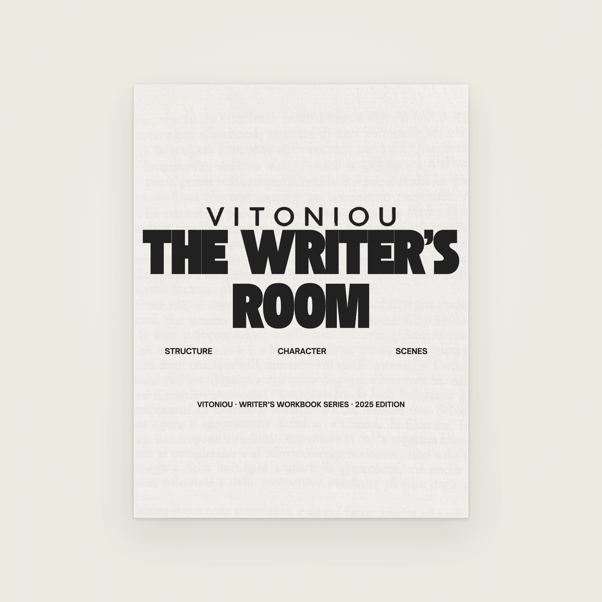The Writer's Room cover